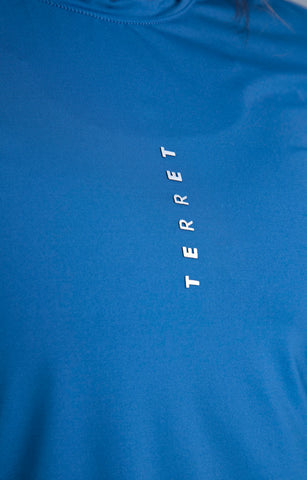 CAMISETA RUNNING IMMORTALE RITMO BLUE MUJER