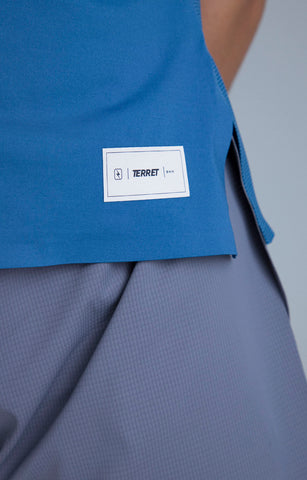 CAMISETA RUNNING IMMORTALE RITMO BLUE MUJER