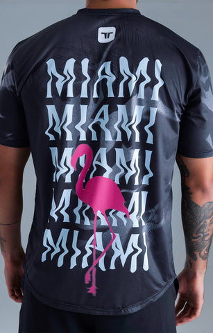 Camiseta de running Edición Especial Miami black
