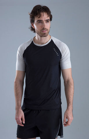 CAMISETA RUNNING HOMBRE ESSENZA POTENZA BLACK