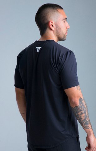 CAMISETA RUN PRO NEGRO SIMPLE BETTER HOMBRE