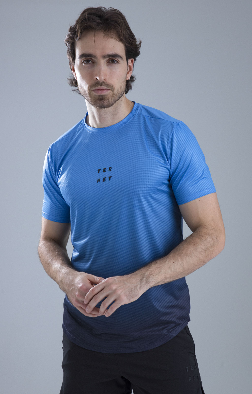 CAMISETA RUN PRO BLUE HOMBRE