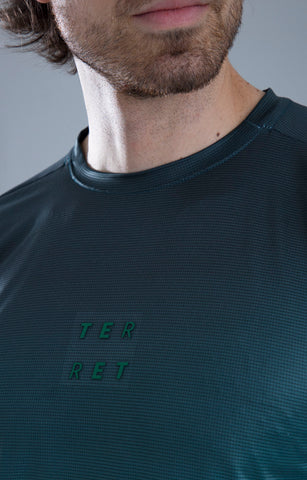 CAMISETA RUN PRO GREEN HOMBRE