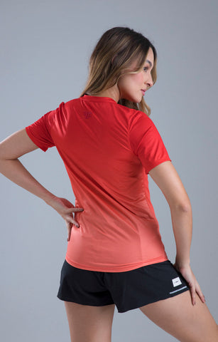 CAMISETA RUN PRO RED MUJER
