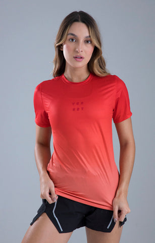 CAMISETA RUN PRO RED MUJER