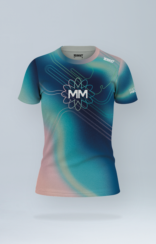 Camiseta Mujer Custom Conmemorativo 31 años Maratón Medellín
