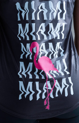 Camiseta de running Edición Especial Miami black