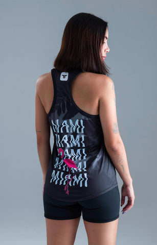 Camiseta de running Edición Especial Miami black