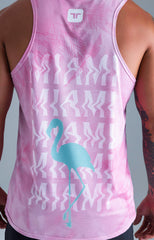 Camiseta de running Edición Especial Miami pink