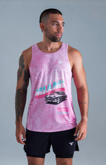 Camiseta de running Edición Especial Miami pink