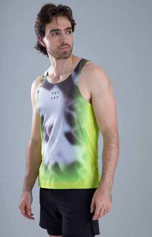 ESQUELETO RUNNING SIN COSTURAS LIME BLAZE HOMBRE