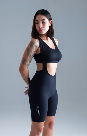 Pantaloneta de ciclismo Tourmalet Tempo Black Woman