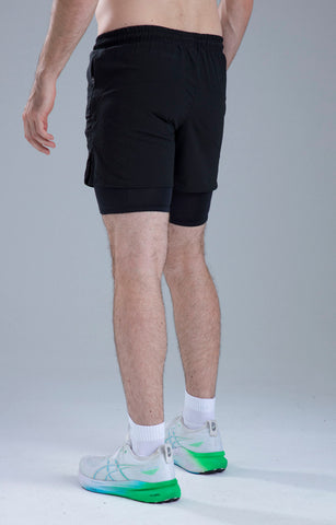 SHORT RUNNING HOMBRE TEMPRA POINT BLACK