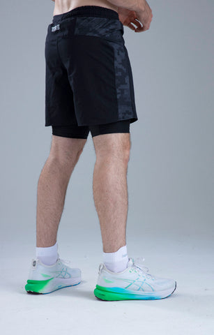 Pantaloneta con Licra Interna Boost Reflective Hombre