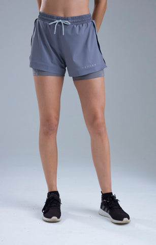 SHORT RUNNING STELLARE POINT GRAY
