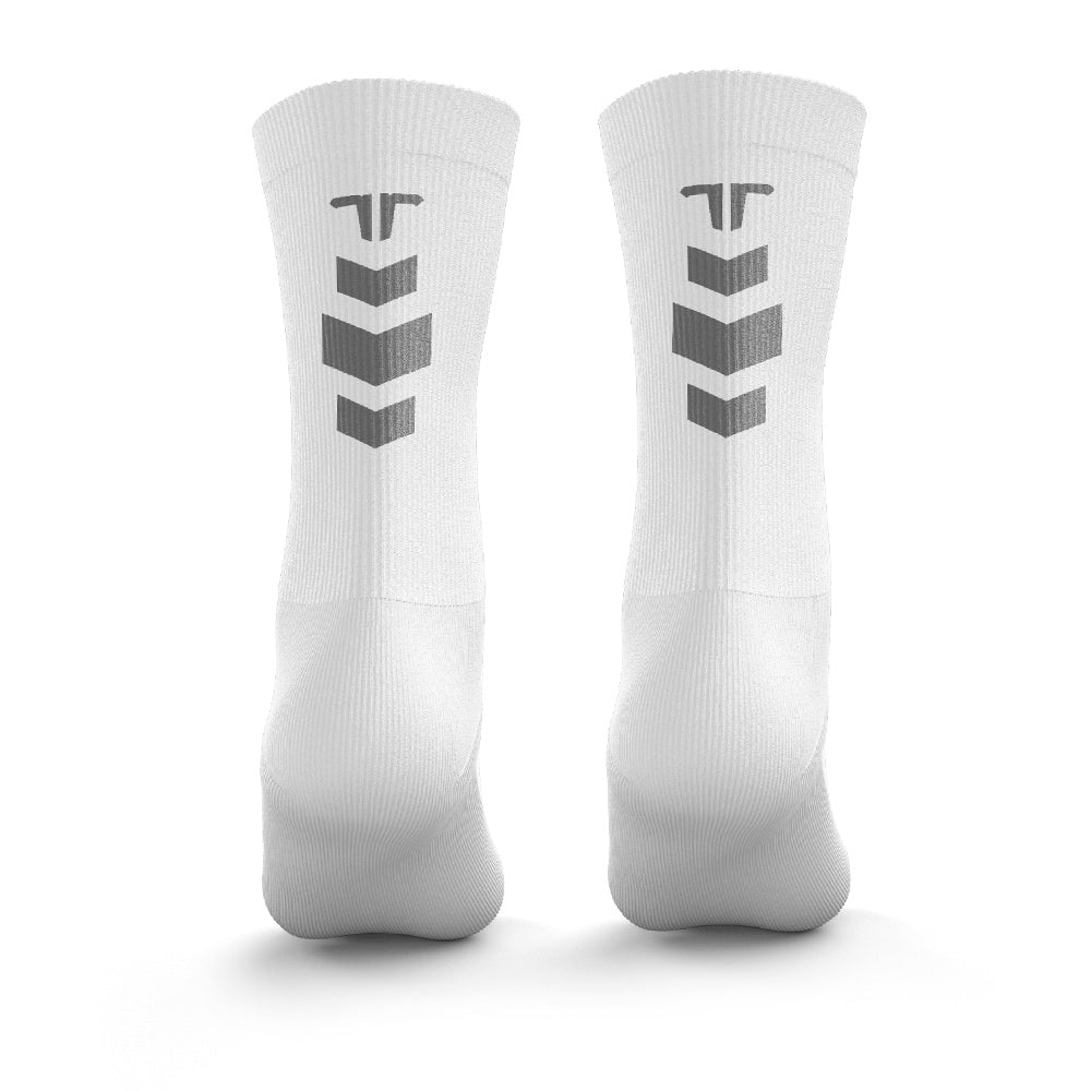 Medias de Compresión Reflective Army White Socks