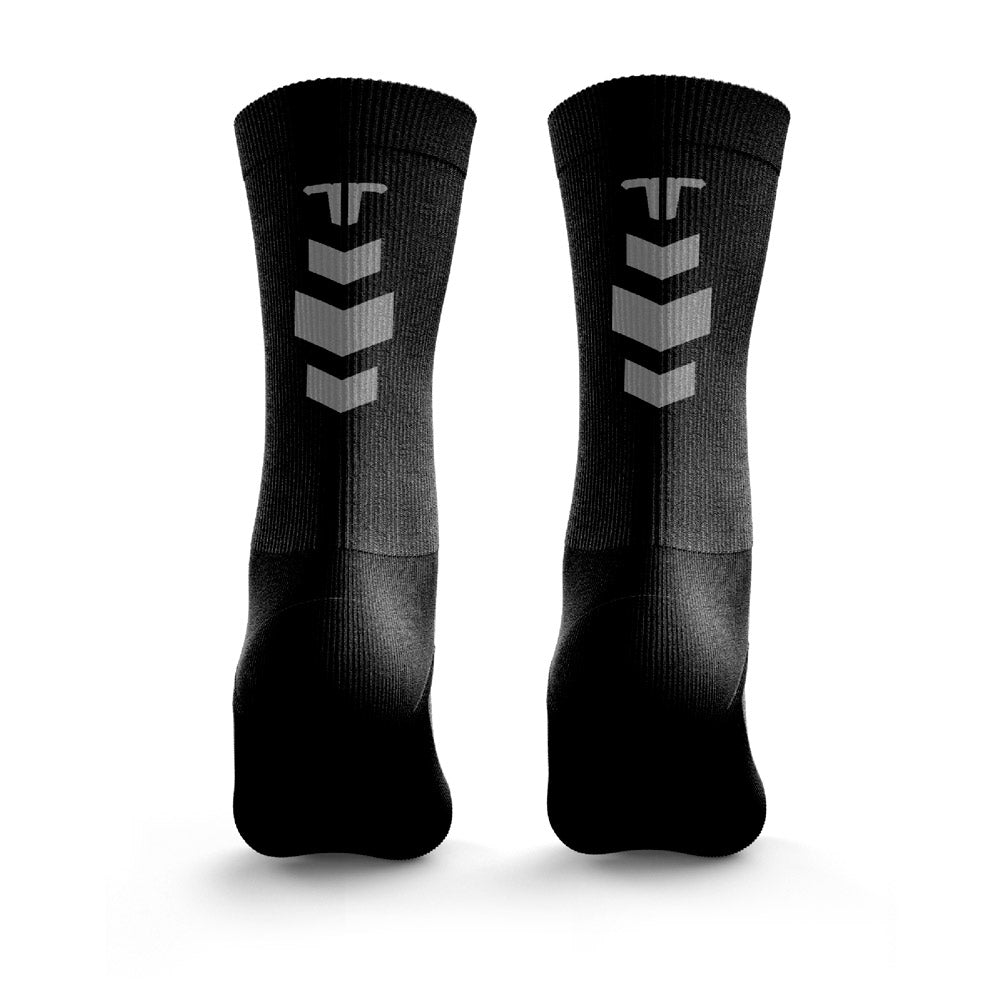 Reflective Army Black Socks