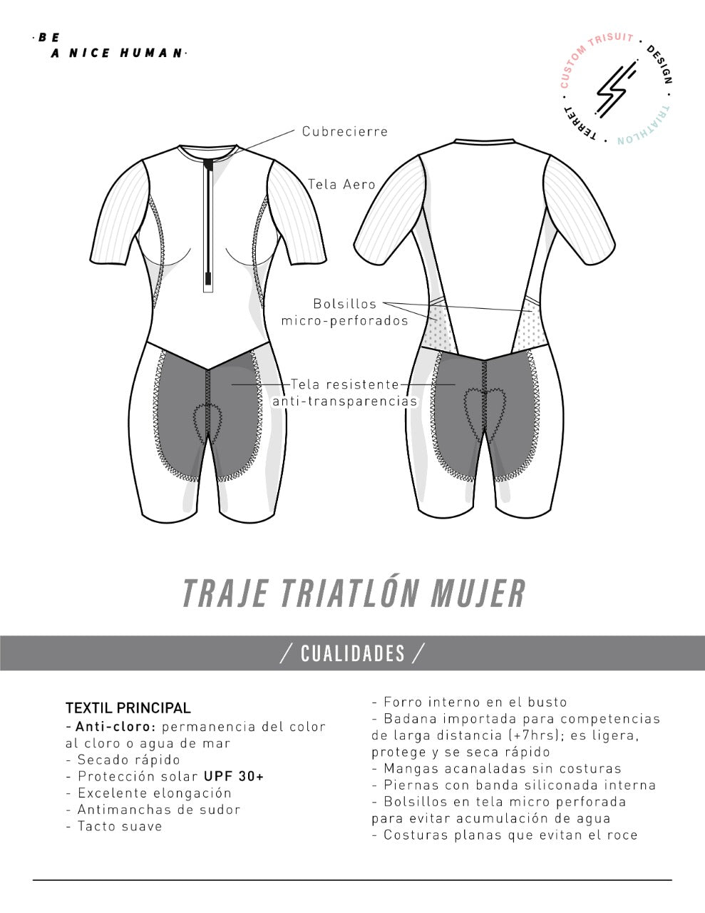 Evolution Trisuit Mujer