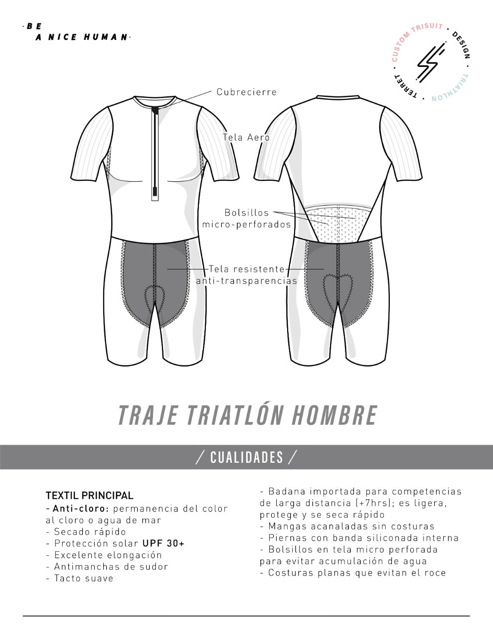 Evolution Trisuit Hombre